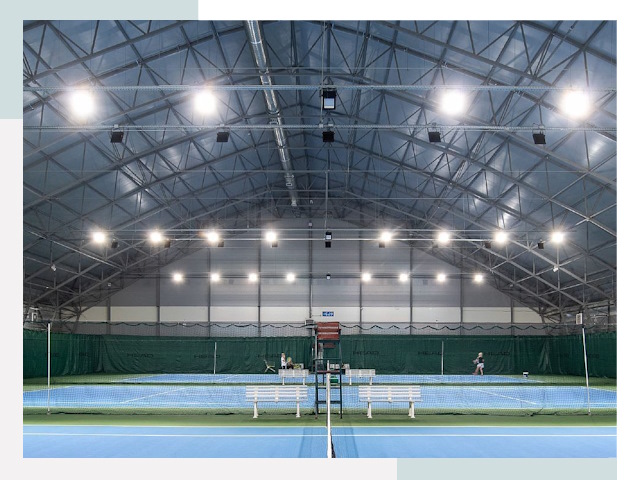 Строительство теннисных кортов в Геленджик от 624 руб.