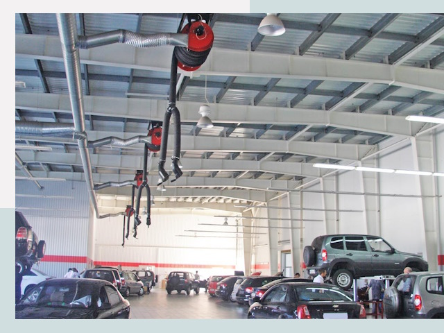 Строительство автосалонов из металлоконструкций от 624 руб.