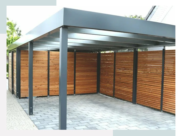 Навесы для парковки в Геленджике