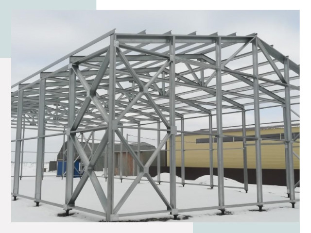 Каркасные ангары в Геленджике