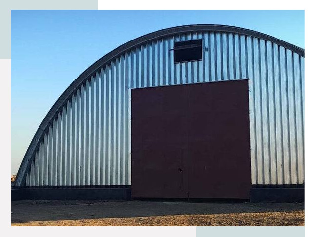 Бескаркасные ангары в Геленджике