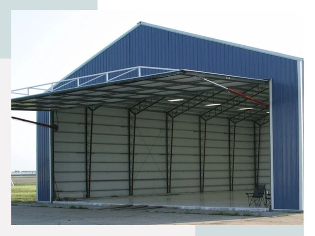 Прямо стенные ангары в Геленджике