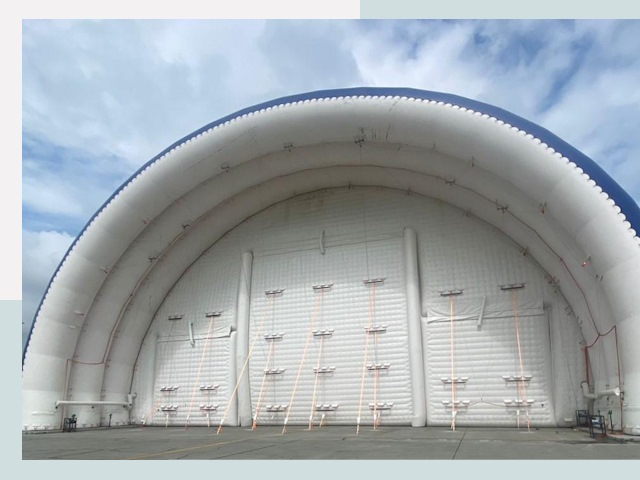 Пневмокаркасные ангары от СтальСтрой-Глн по цене от 624 руб.