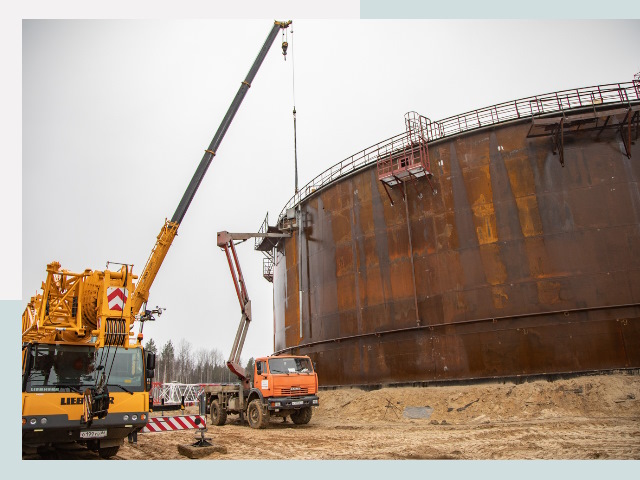 Монтаж резервуаров в Геленджике от 624 руб. за м³