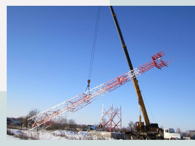 Строительство башен связи в Геленджике от 624 руб.