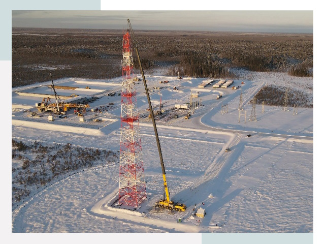 Мачты связи в Геленджике