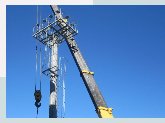 Монтаж осветительных мачт в Геленджик от 624 руб.