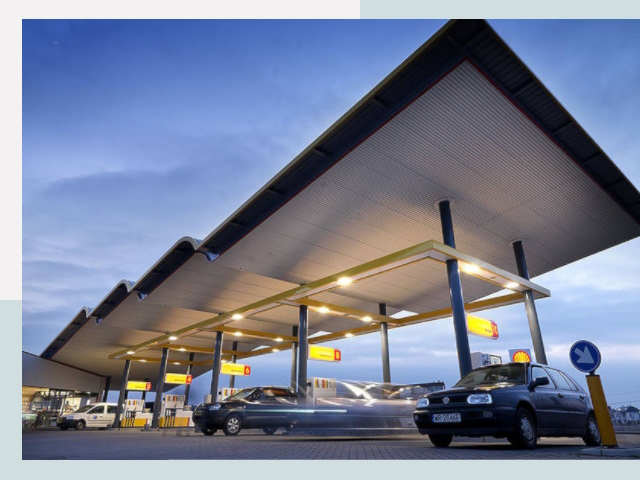 Навесы для АЗС в Геленджик от 624 руб. - Защита и комфорт