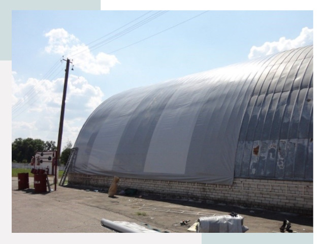 Ремонт ангаров в Геленджике