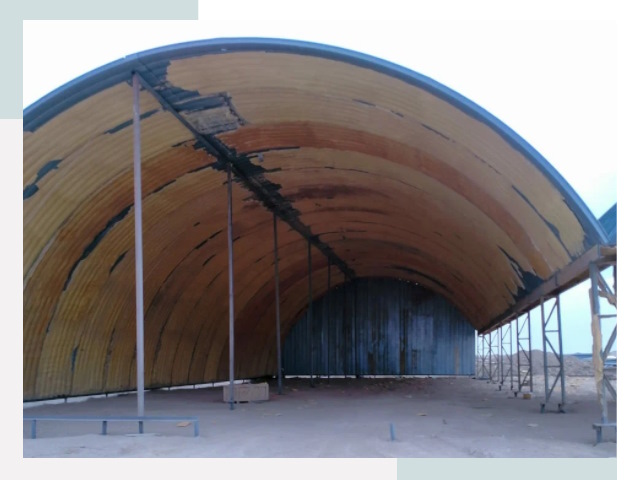 Реконструкция ангаров в Геленджике