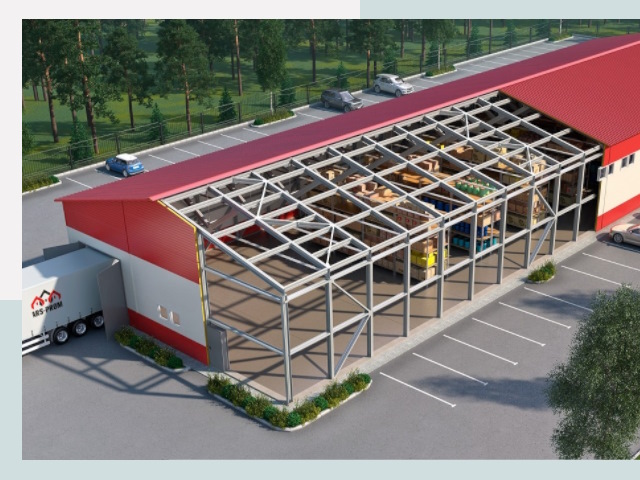 Проектирование ангаров в Геленджике от 624 руб.