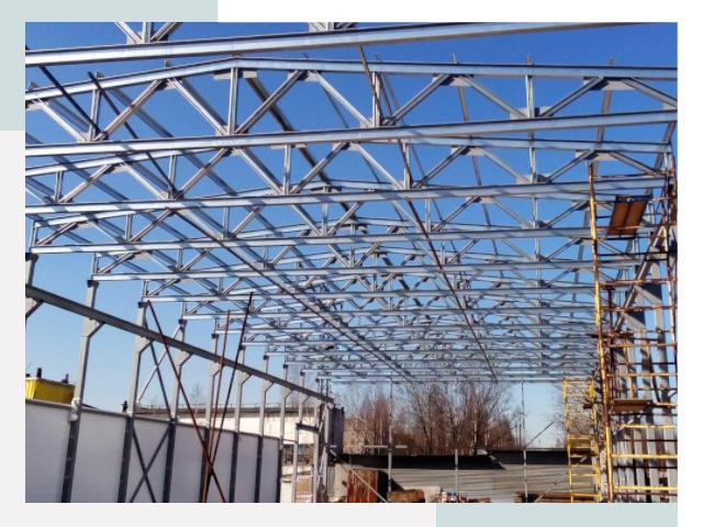 Металлокаркасы для складов в Геленджике